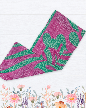 Kantha Kitchen Towel | Spring