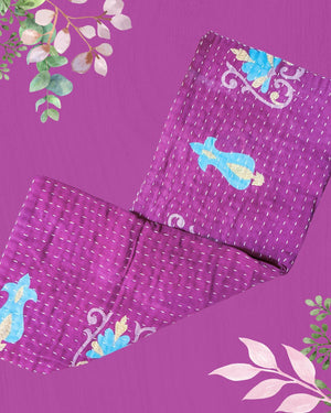 Kantha Kitchen Towel | Valentine's Day