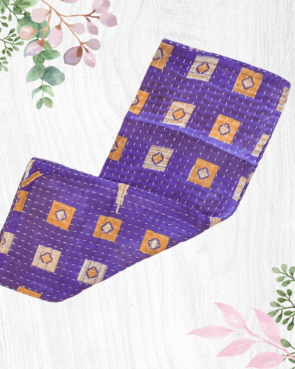 Kantha Kitchen Towel | Valentine's Day