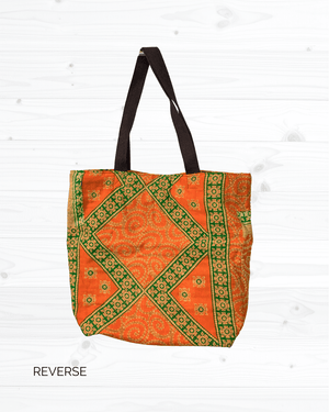 Kantha Tote Purse