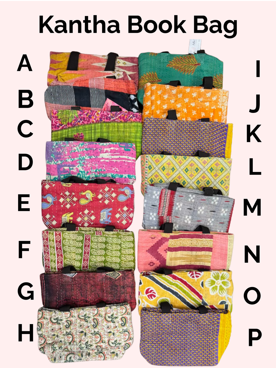Kantha Bible Bag | Assorted
