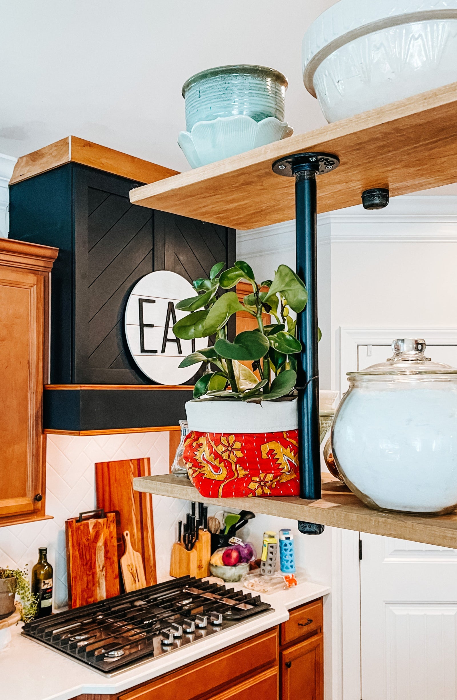 Handmade Kantha basket with vibrant stitching and traditional saree patterns, perfect for storage, organizing, or adding a pop of color and style to any room.