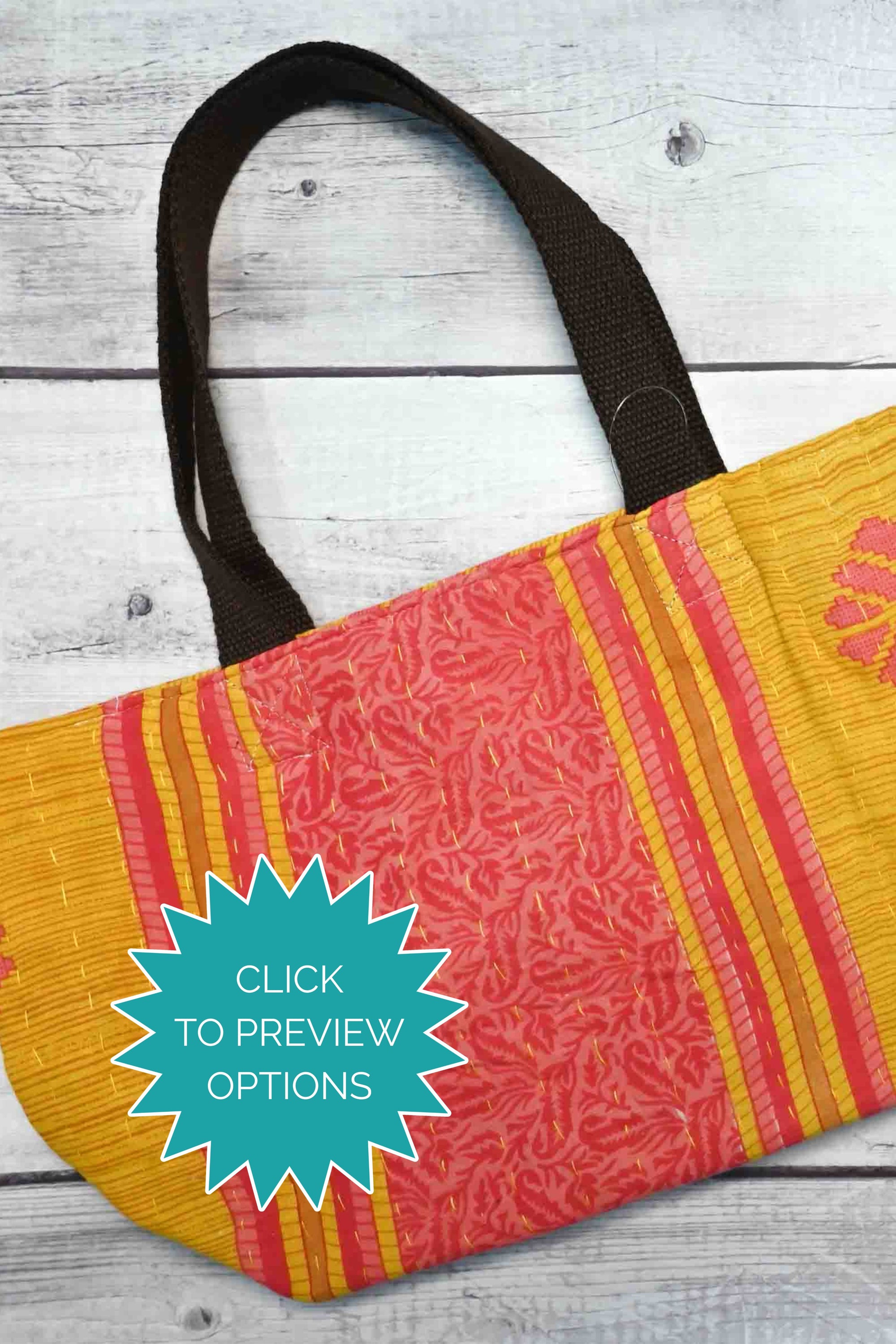 Kantha Bible Bag | Assorted