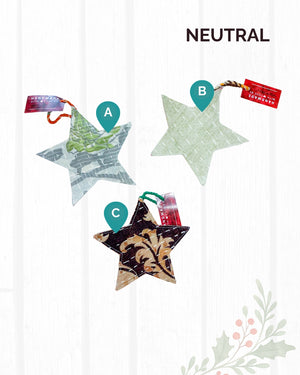 Kantha Christmas Ornaments | Star