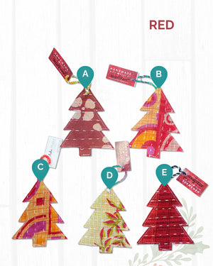Kantha Christmas Ornaments | Tree