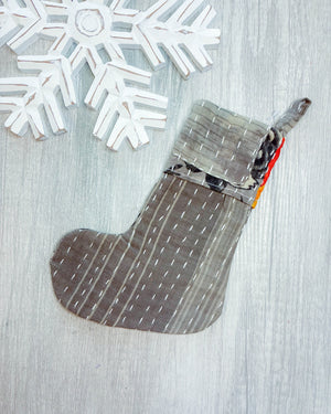 Mini Kantha Stocking