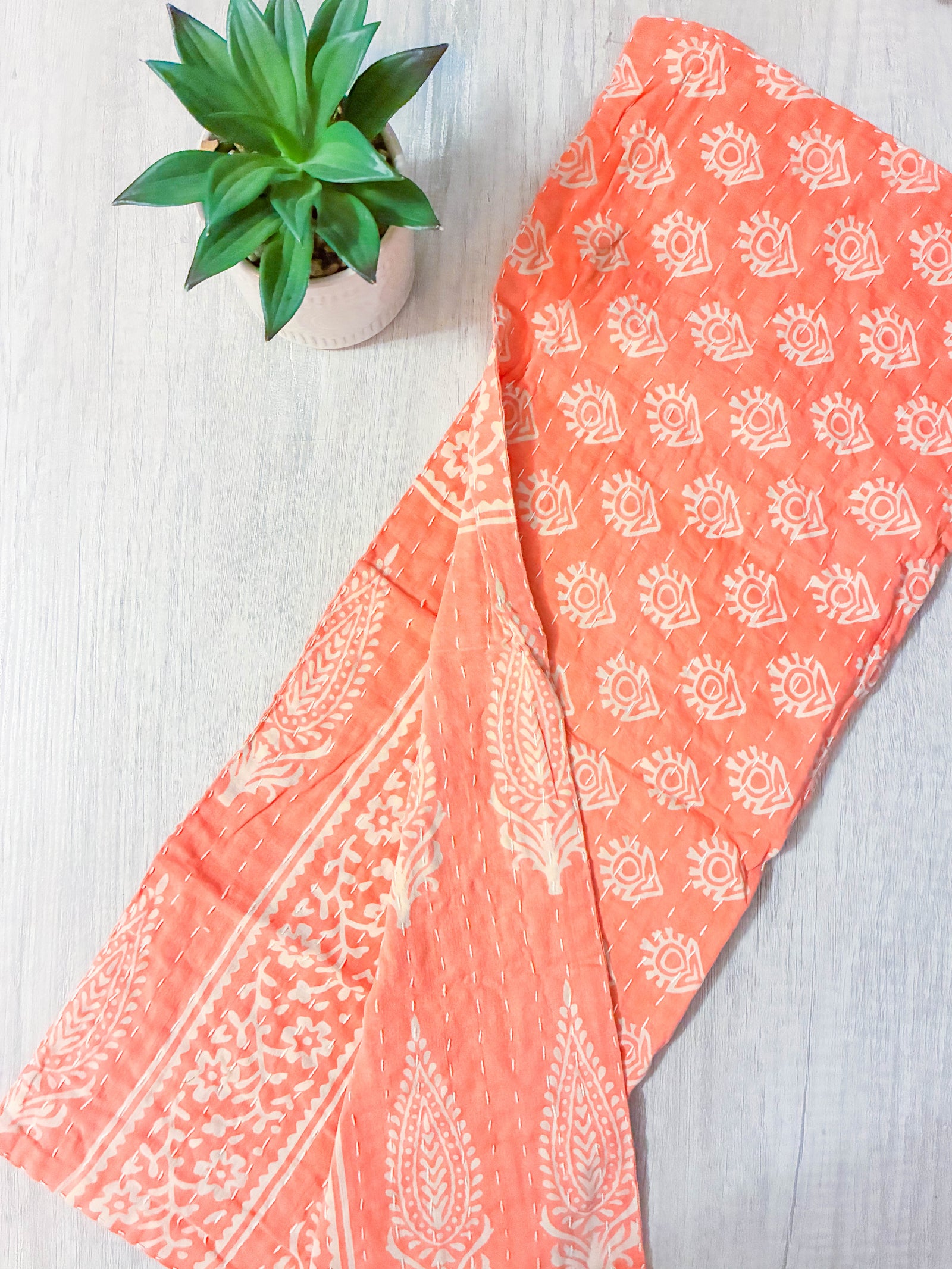 Kantha Kitchen Towel