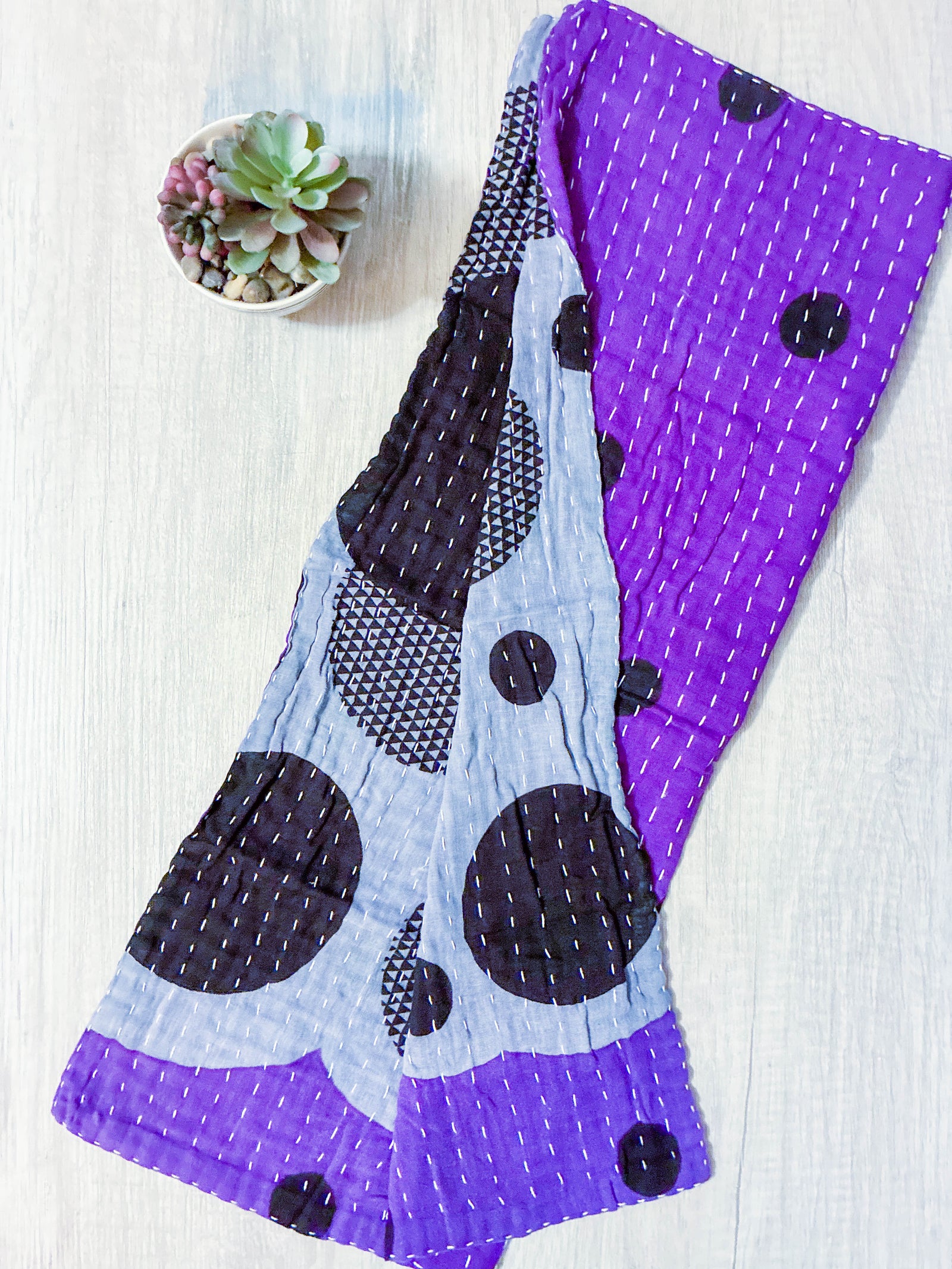 Kantha Kitchen Towel