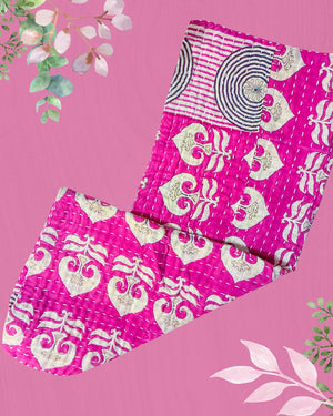 Kantha Kitchen Towel | Valentines