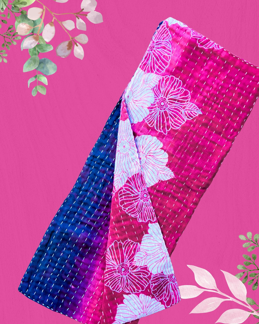 Kantha Kitchen Towel | Valentines