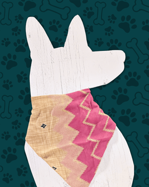 Saree Pet Bandana | Large