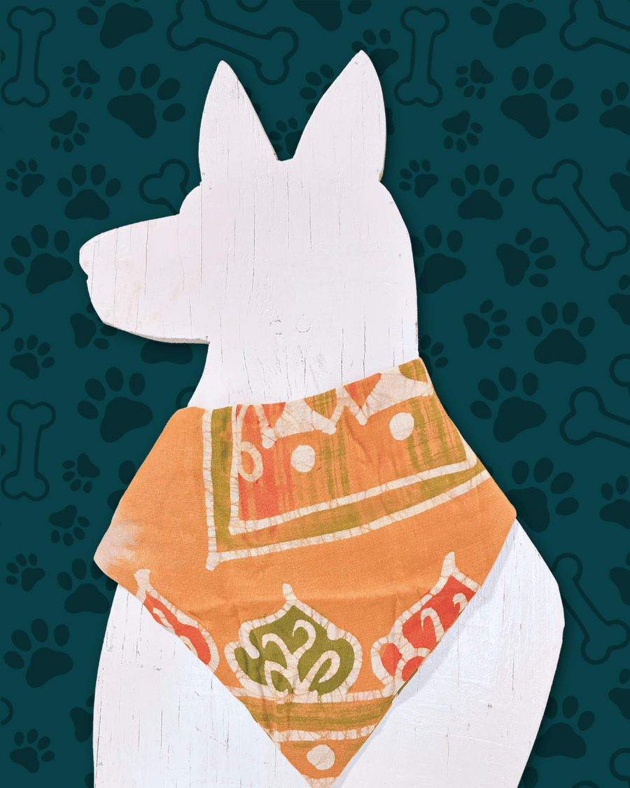 Saree Pet Bandana | Medium