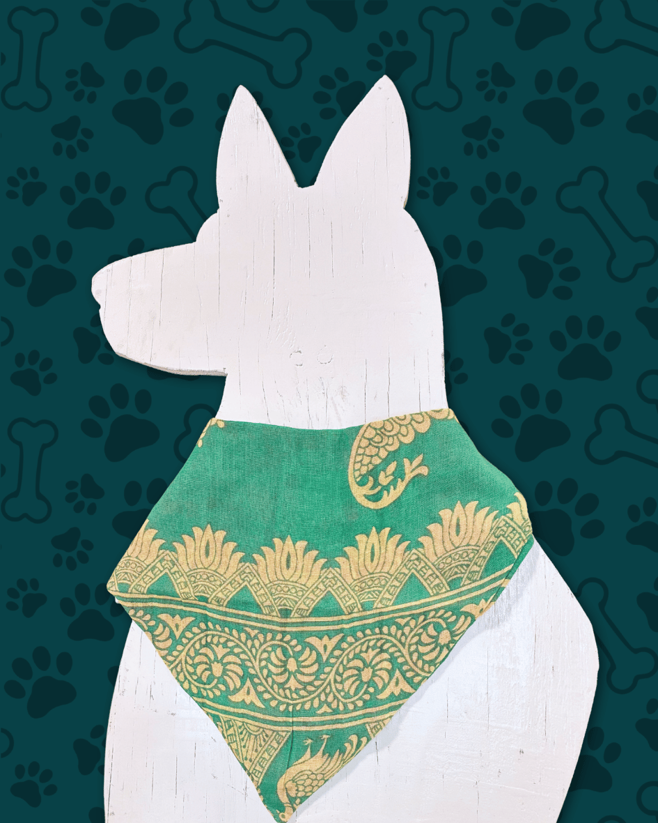 Saree Pet Bandana | Medium