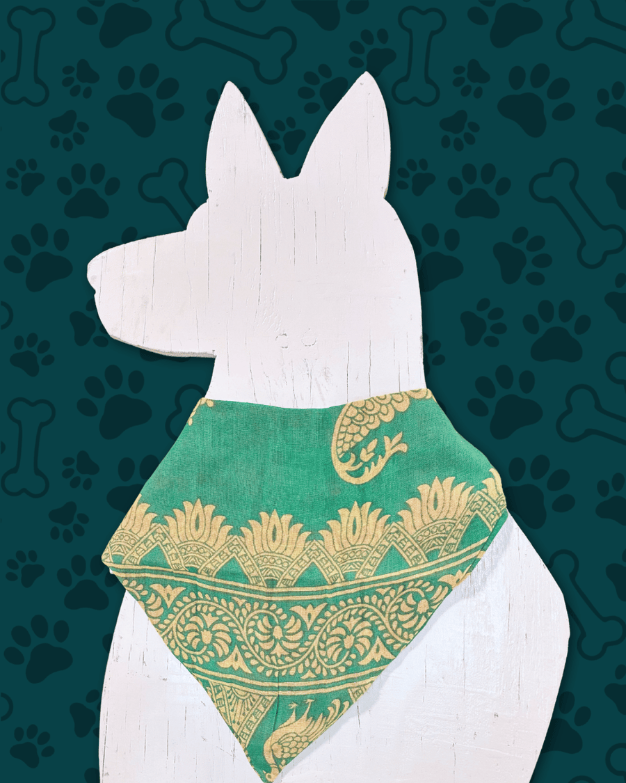 Saree Pet Bandana | Medium