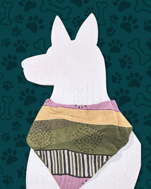 Saree Pet Bandana | Medium
