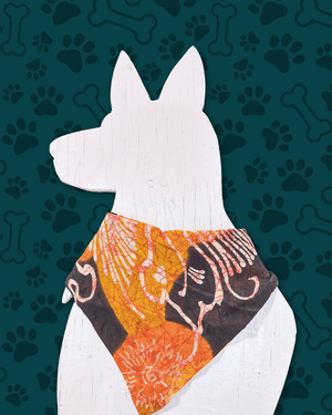 Saree Pet Bandana | Medium
