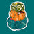 WS Saree Pumpkin Stack Sticker