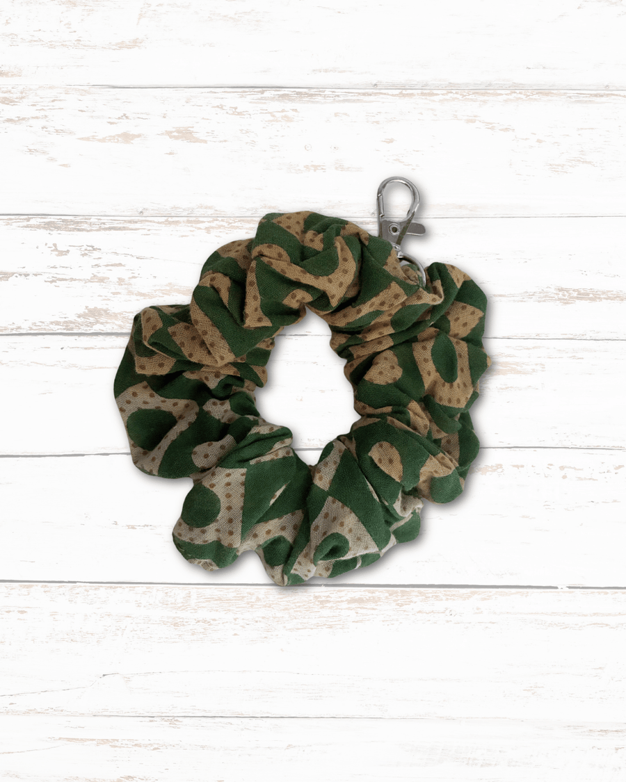 Saree Scrunchie Keychain