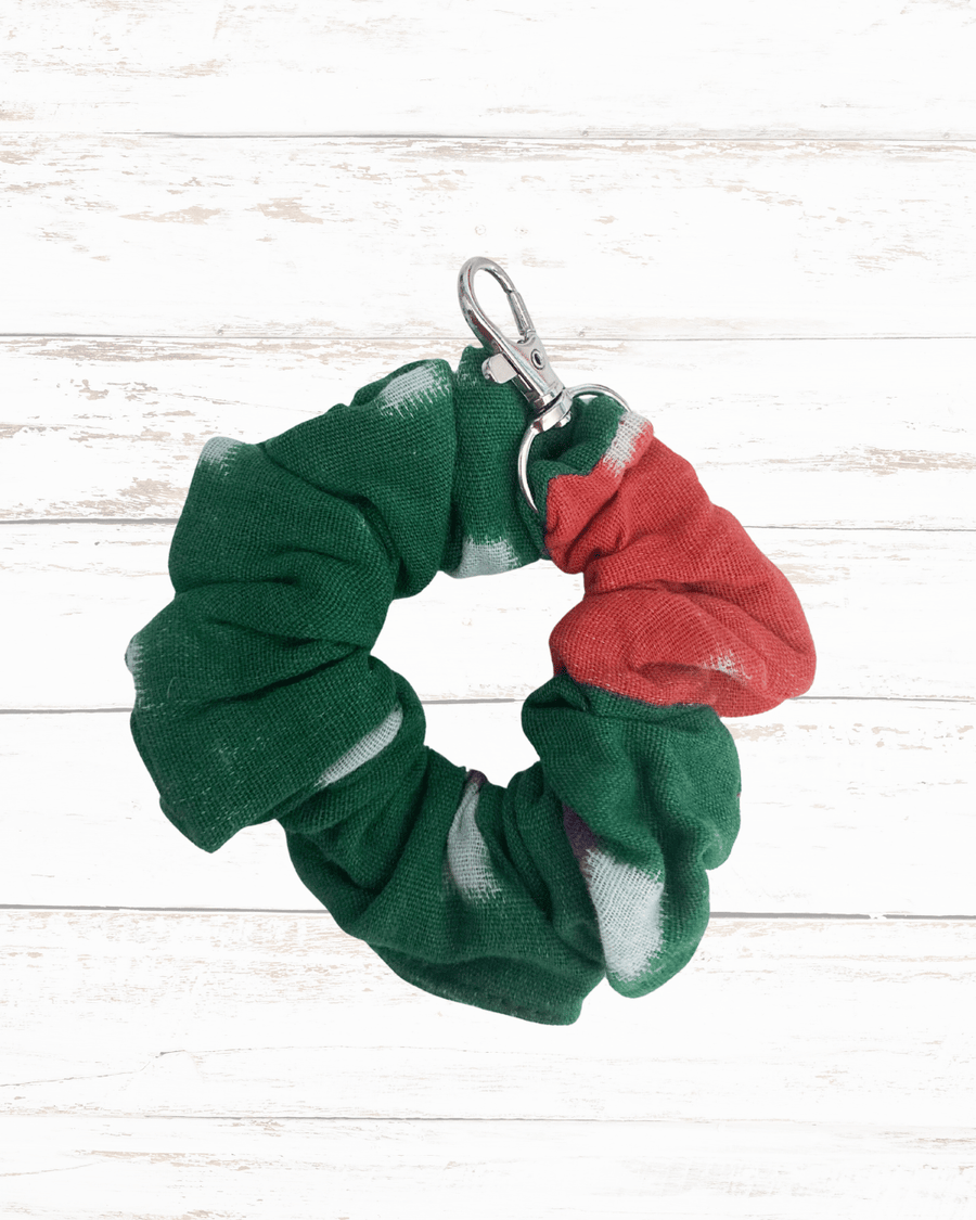 Saree Scrunchie Keychain