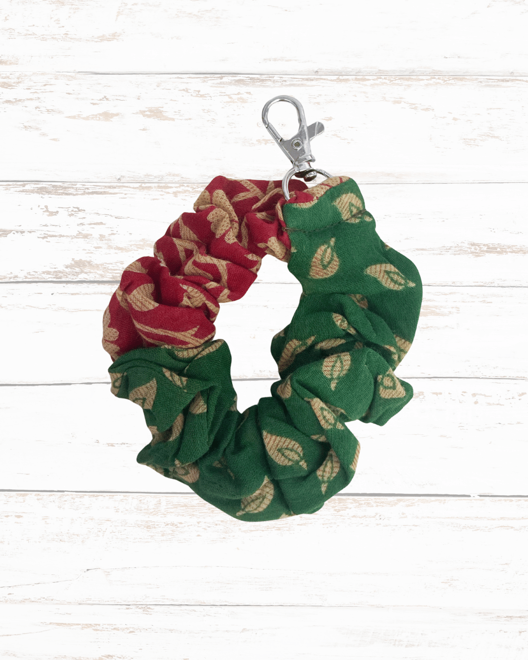 Saree Scrunchie Keychain