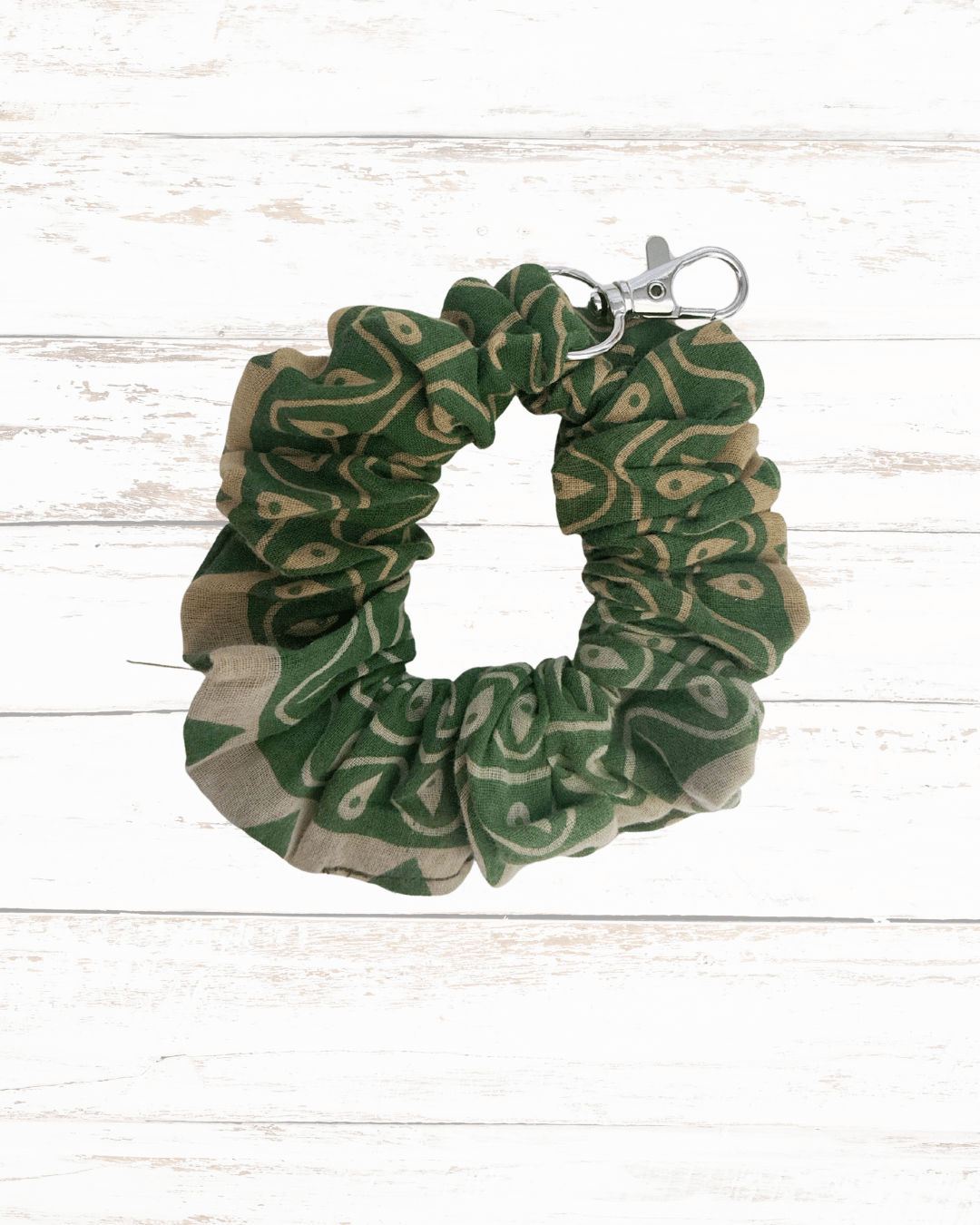 Saree Scrunchie Keychain