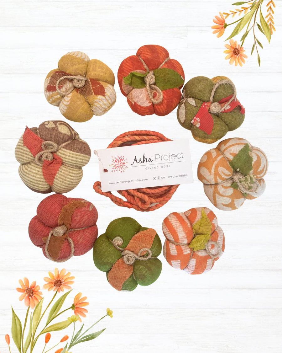 Saree Pumpkin Garland