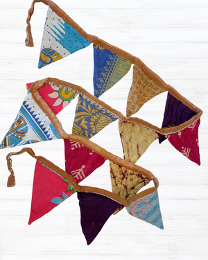 Saree Mini Triangle Banner