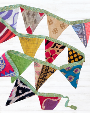 Saree Mini Triangle Banner