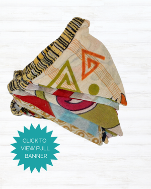 Saree Mini Triangle Banner