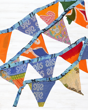 Saree Mini Triangle Banner