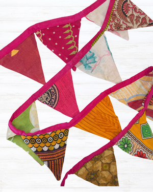 Saree Mini Triangle Banner