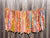 Colorful Saree Wall Hanging made from long strips of vibrant saree fabric, expertly crafted to bring a burst of color and charm to your space.