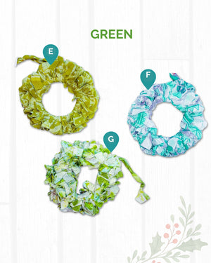 Saree Christmas Ornament | Wreath | Large