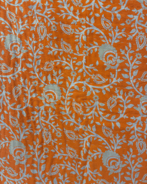 Kantha Mini Throw Blanket