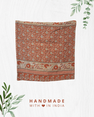 Kantha Mini Throw Blanket