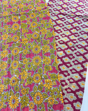 Kantha Table Runner | 60in