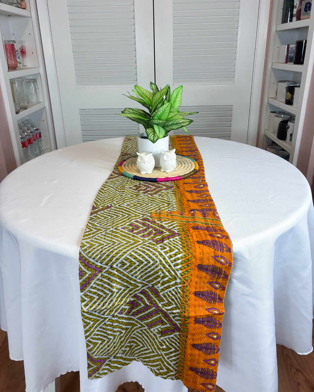 Kantha Table Runner | 60in