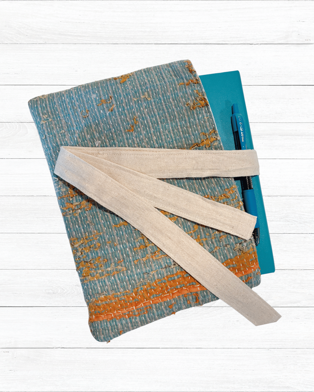 Vintage Kantha Book Cover