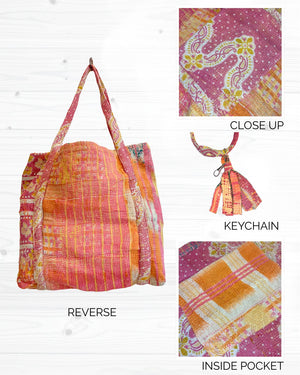Vintage Kantha Bag