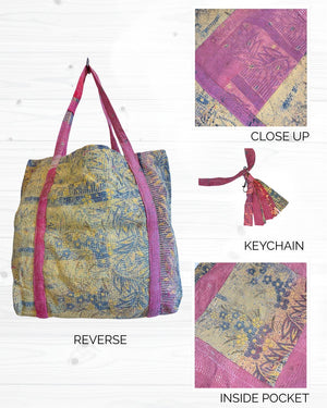 Vintage Kantha Bag