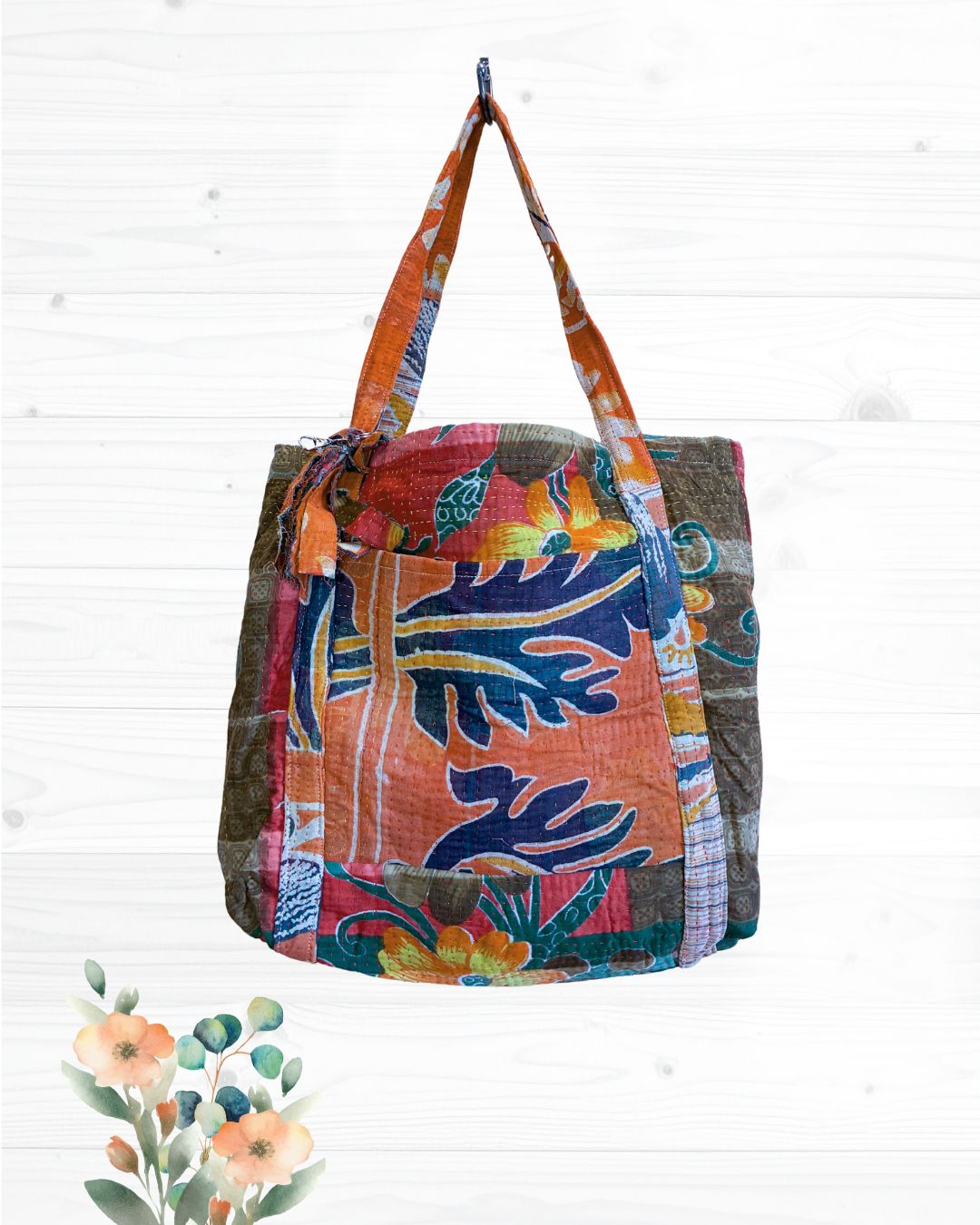 Vintage Kantha Bag