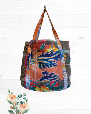 Vintage Kantha Bag