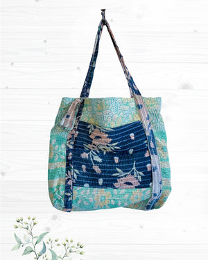 Vintage Kantha Bag