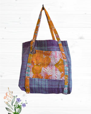 Vintage Kantha Bag