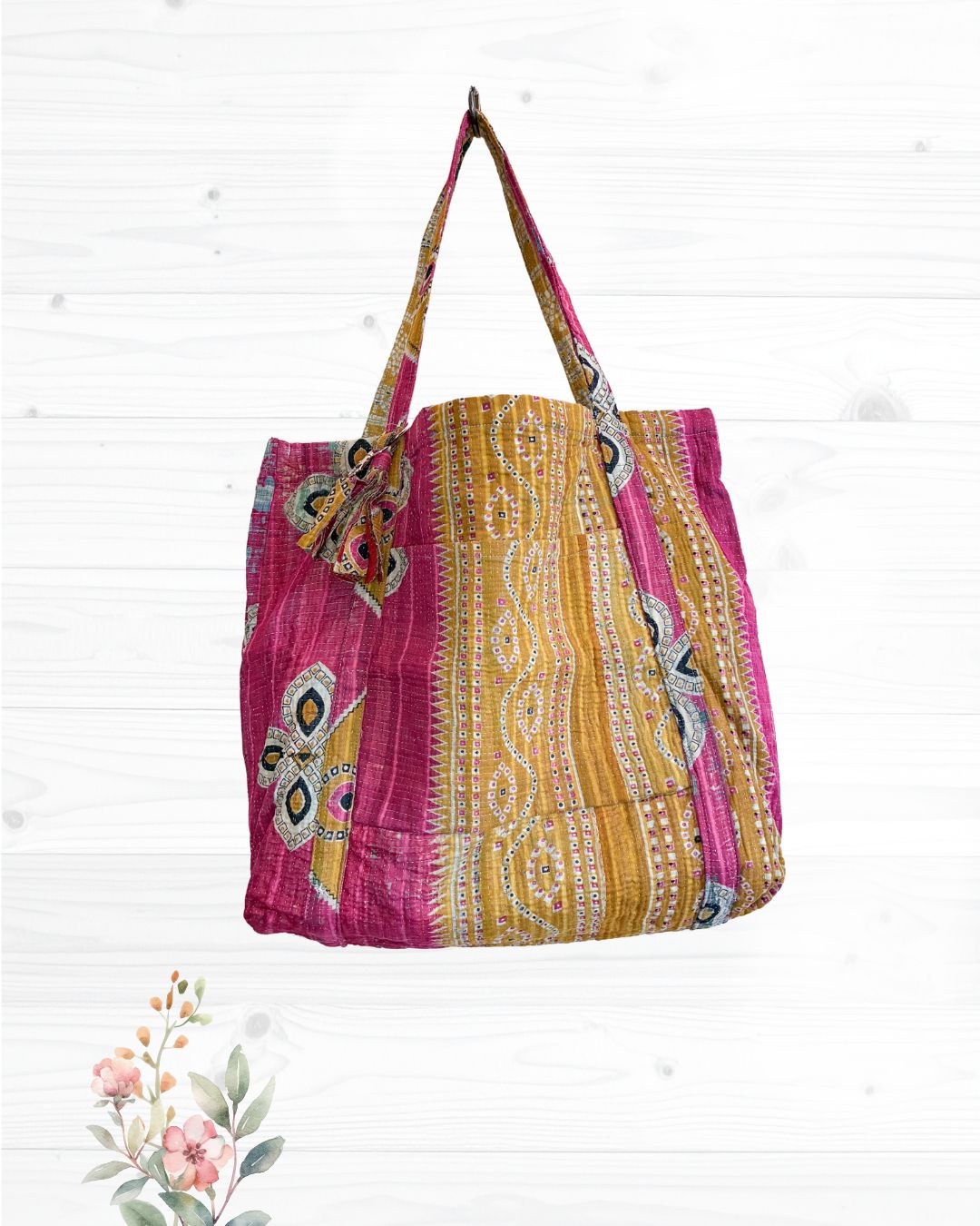Vintage Kantha Bag