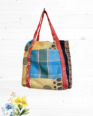 Vintage Kantha Bag