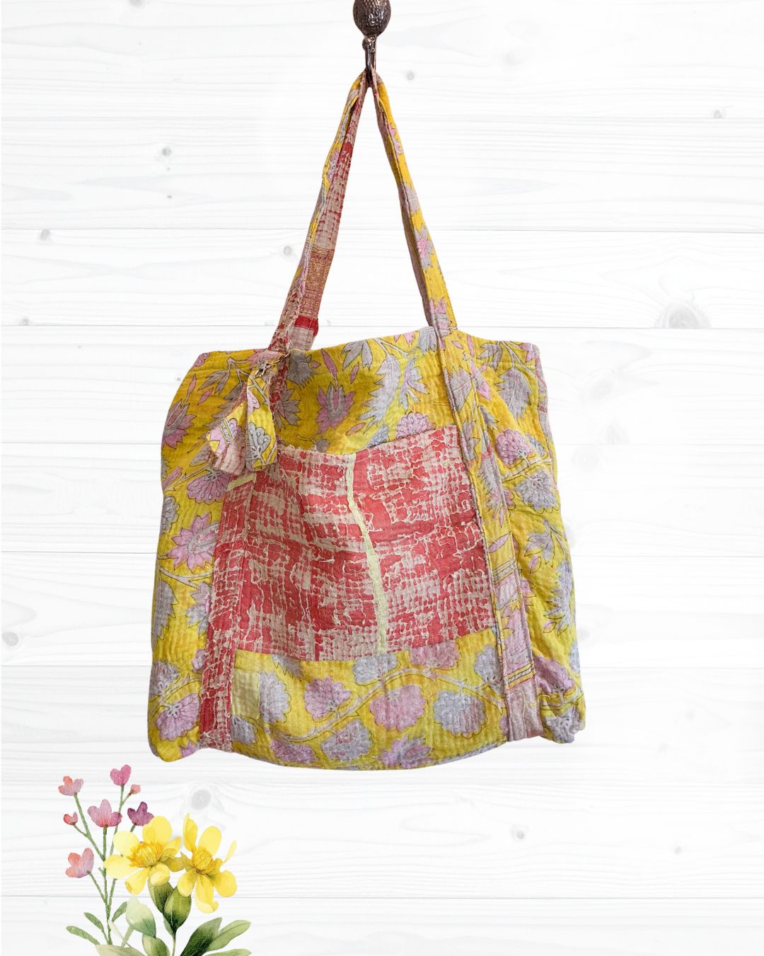 Vintage Kantha Bag
