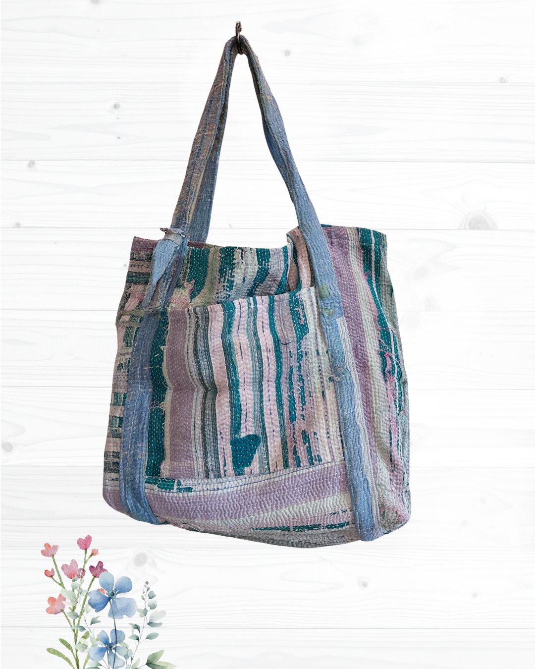 Vintage Kantha Bag