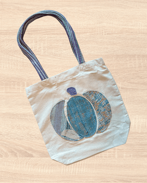 Vintage Kantha Tote | Pumpkin