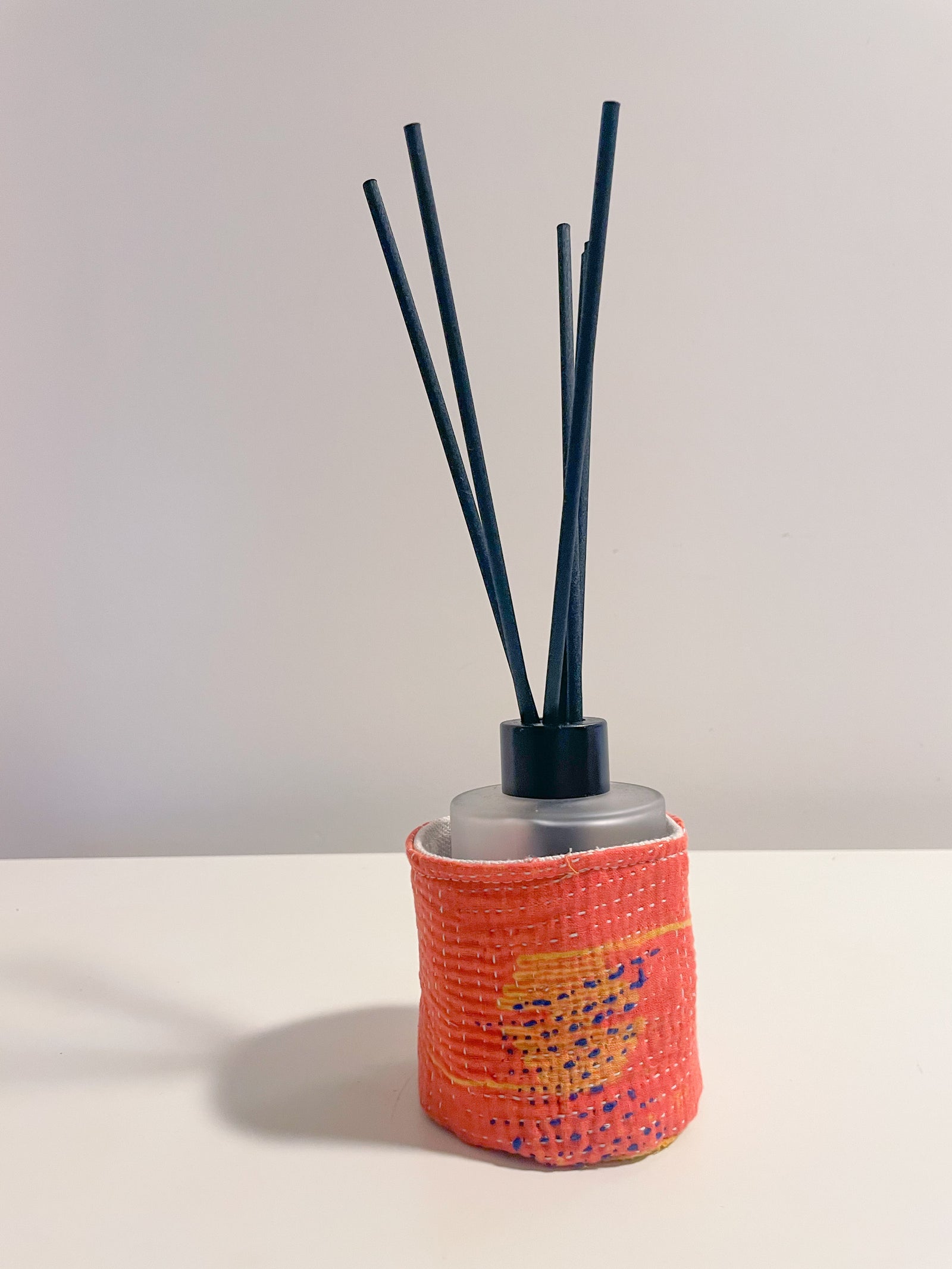 Handmade eco friendly recycled Vintage Kantha Baskets great for home decor and storage. 